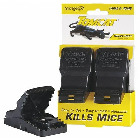 Tomcat Mouse Trap, 2-1/2 In. L, 5 In. W, PK2 - 33536