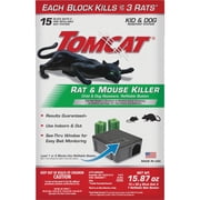 Tomcat Rat Killer II Refillable Rat Bait Station - Pack of 2