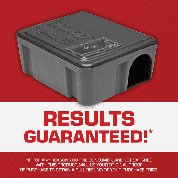 Tomcat Rat Killer II Refillable Rat Bait Station - Single Pack Residential Use, Standard Application