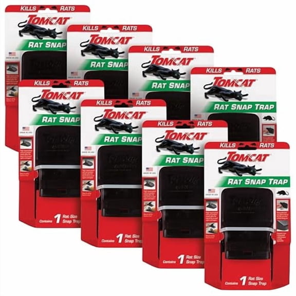 Tomcat Rat Snap Trap (8 Pack)