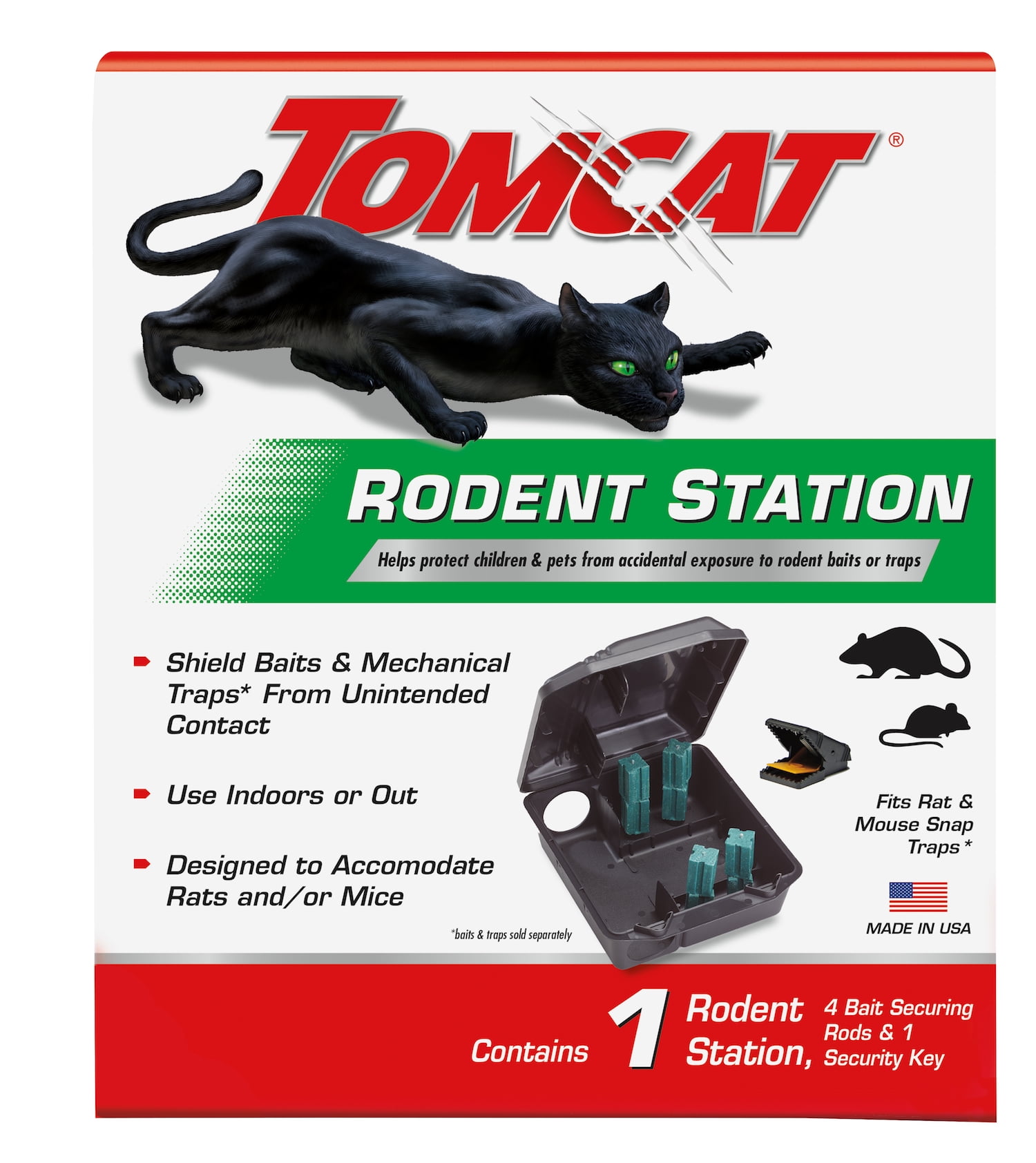 Tomcat Rodent Station, 1 Trap