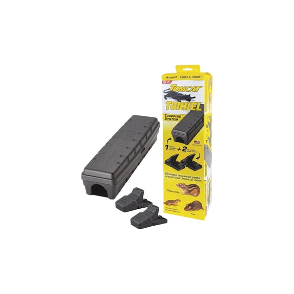 Motomco Tomcat Tunnel Trapping System, Reusable Residential Use, Standard Application