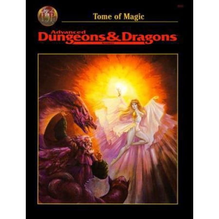 Pre-Owned Tome Of Magic - Advanced Dungeons & Dragons Accessory Tsr 2121 9781560761075 1560761075 Hardcover 5th edition