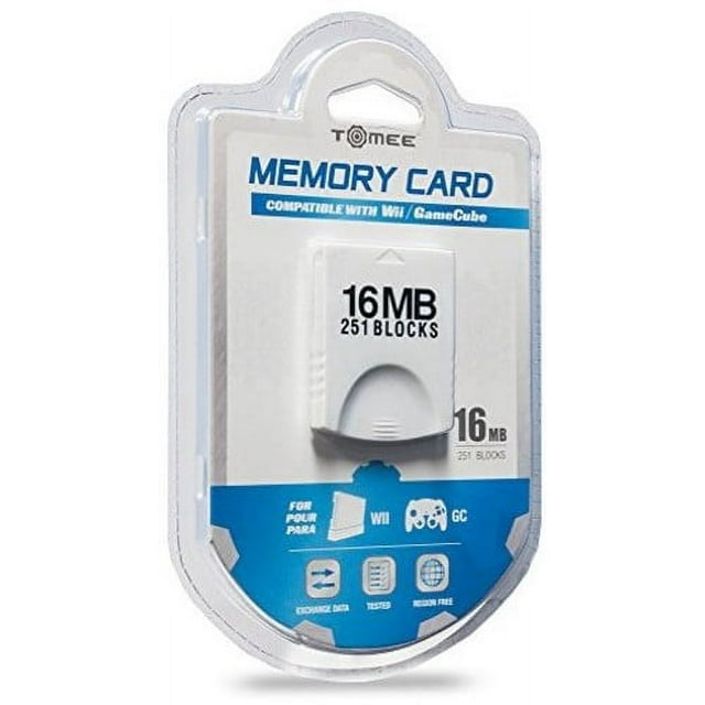 Tomee 16MB Memory Card (251 Blocks) for Nintendo Wii and GameCube