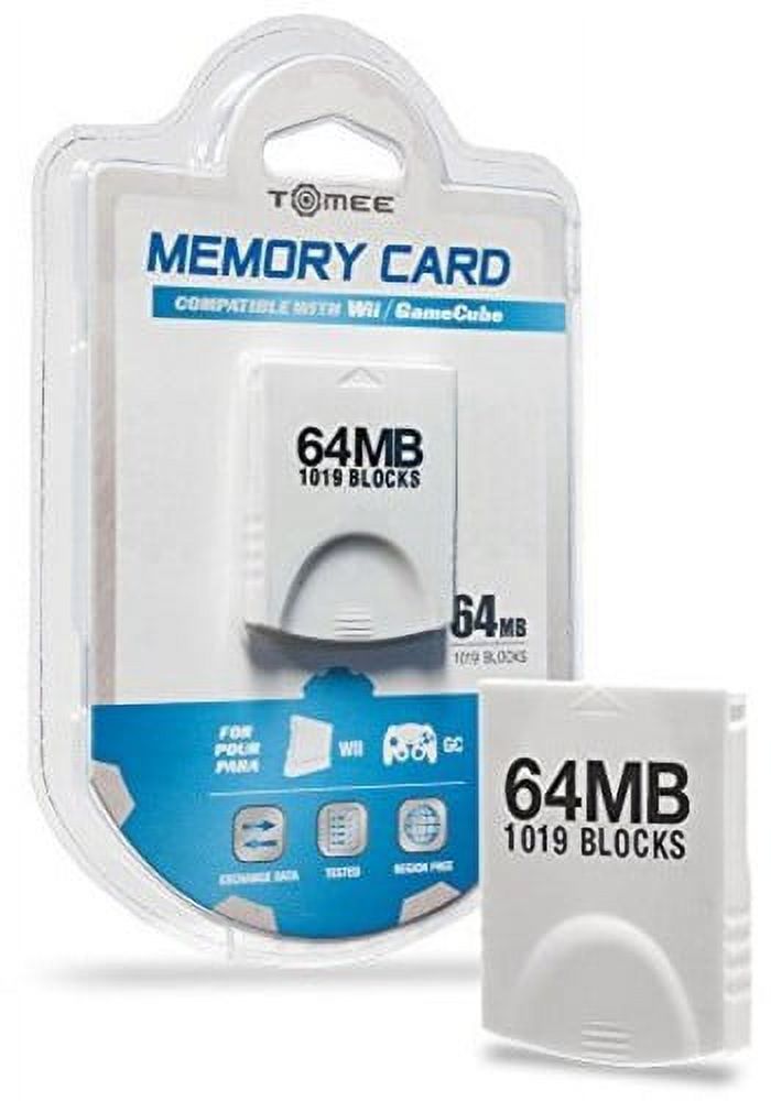 Tomee 64MB Memory Card (1019 Blocks) for Nintendo Wii and GameCube - image 1 of 3