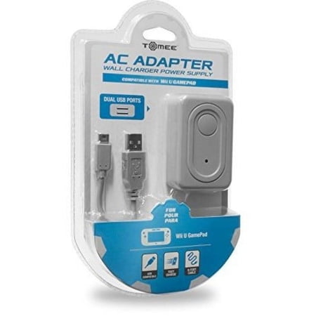 Tomee GamePad AC Adapter for Nintendo WiiU