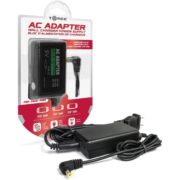 Tomee PlayStation Portable Ac Power Adapter - Brand New - Sony PSP