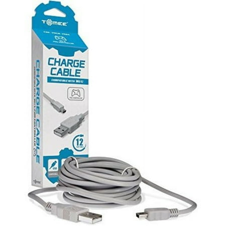 Tomee Pro Controller Charge Cable for Nintendo Wii and WiiU