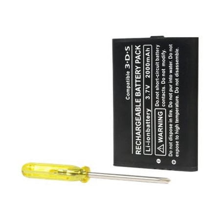 Tomee Rechargeable Battery Pack - Battery - Li-Ion - 2000 mAh - for NINTENDO Nintendo 3DS, Wii U Pro Controller