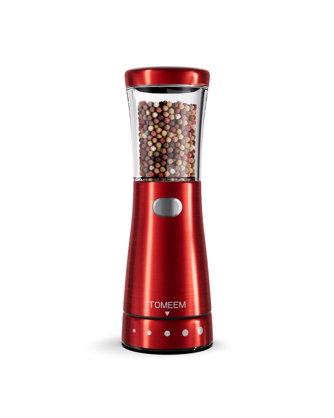 Tomeem Electric Salt and Pepper Grinder Stainless Steel USB ...