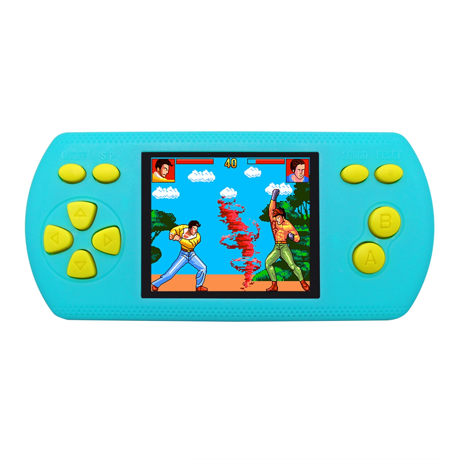 Tomfoto Handheld Games Console for Kids Adults Retro Game Player 200 Games 16 Bit 2.2inch Color