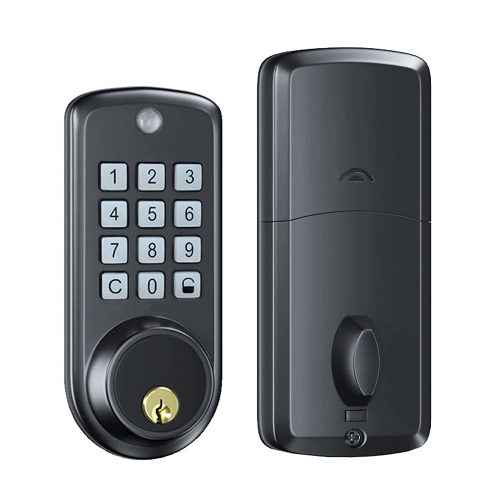 Tomfoto Keyless Entry Smart Door Lock 10 User Codes Auto Lock