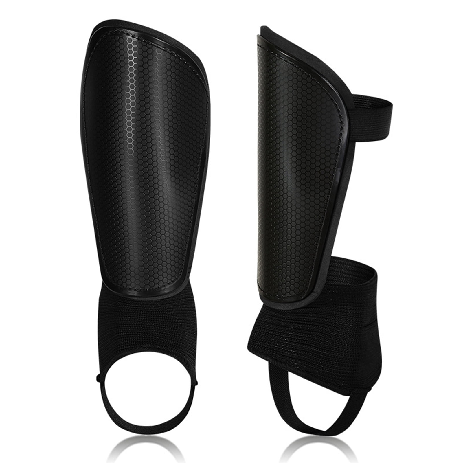 Tomfoto Soccer Shin Guard with Ankle Protector and Adjustable Straps