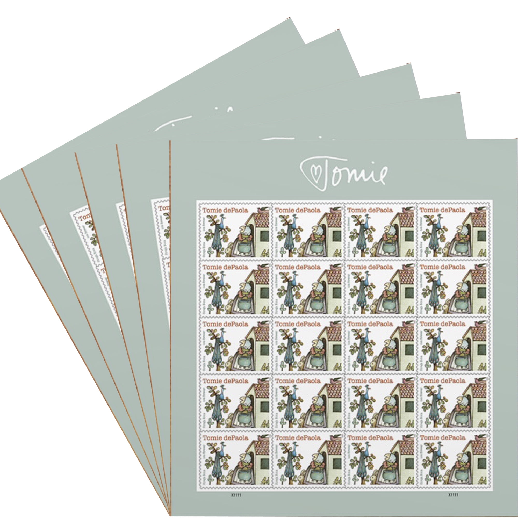 Mountain Flora USPS Forever Postage Stamp 1 Book of 20 US First Class  Wedding Celebration Anniversary Flower Party (20 Stamps)