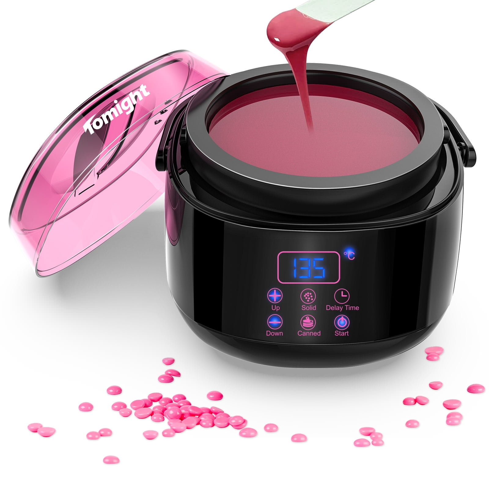 Famree Waxing Kit-Professional Wax Warmer for Hair Removal,Non-Stick Wax  Pot Wax Heater Hair Removal Kit with LED Disply/Touch Screen for Sensitive  Skin&All Hair Types 17.6 Ounce