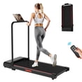 thumbnail image 1 of Tomile Walking Pad Treadmill for Home, 3.0HP Quiet Folding Walk Pad with Handle, 300lbs Capacity with Remote, 1 of 9