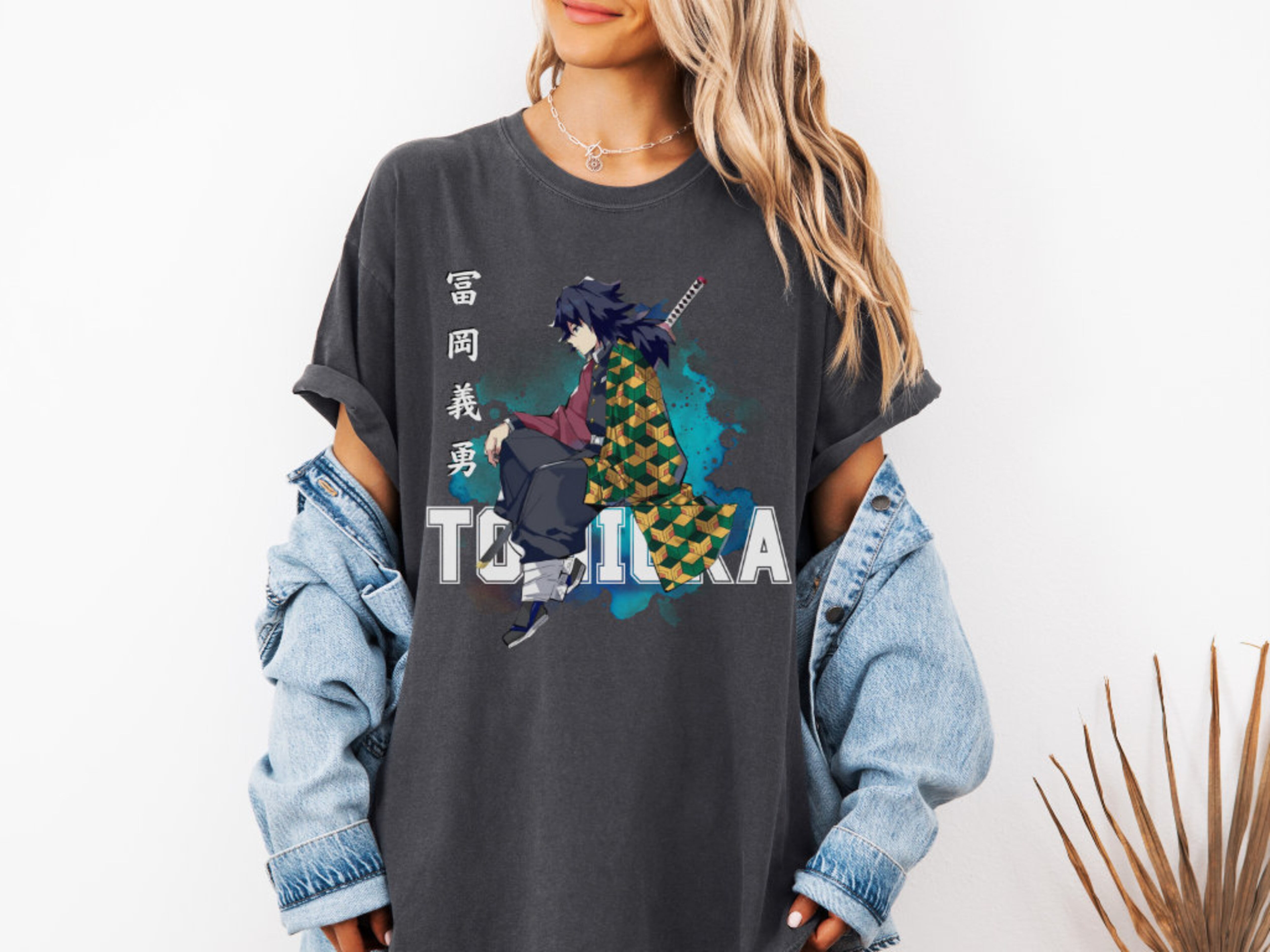 Tomioka shirt, Demon slayer shirt, Tanjiro shirt, Zenitsu shirt ...