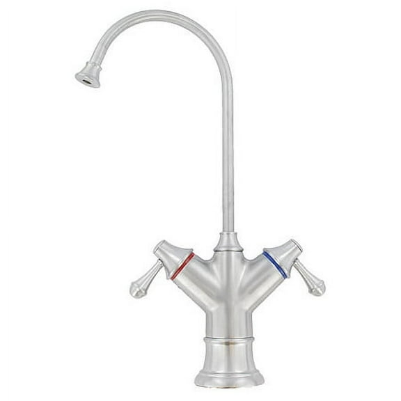 Tomlinson - Designer-Hot-Cold Series - Chrome - 600PBRHC Hot & Cold Drinking Water Faucet by IPW Industries Inc.