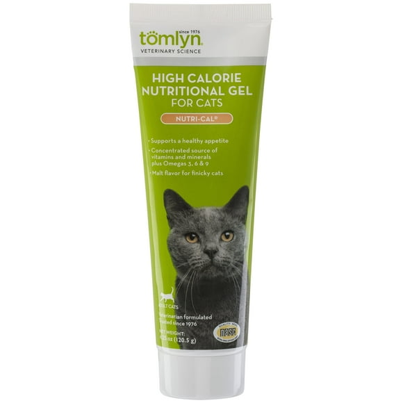 Tomlyn Nutri-Cal High-Calorie Dietary Supplement for Cats, 4.25 oz.