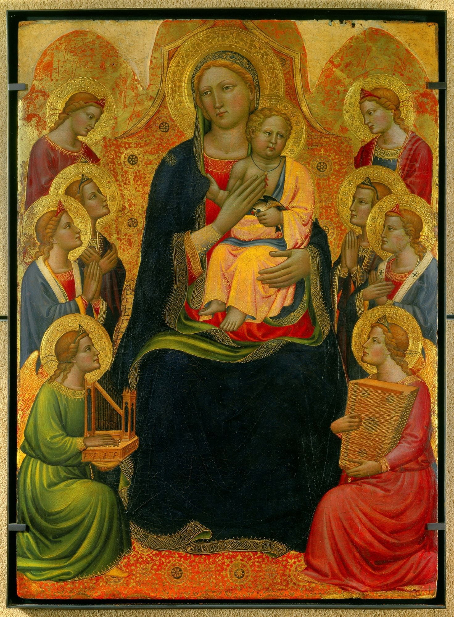 Tommaso Del Mazza (14Th Century) Italien School Canvas Art - (18 x 24)