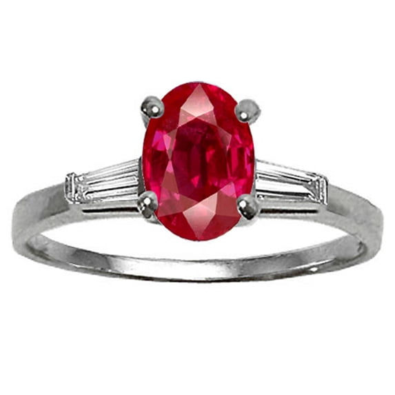 Tommaso Design� Created Ruby Engagement Ring