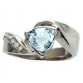 thumbnail image 1 of Tommaso Design� Genuine Aquamarine Ring, 1 of 9