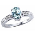 thumbnail image 1 of Tommaso Design� Genuine Aquamarine Ring, 1 of 9