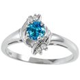 thumbnail image 1 of Tommaso Design� Genuine Blue Topaz Ring, 1 of 9