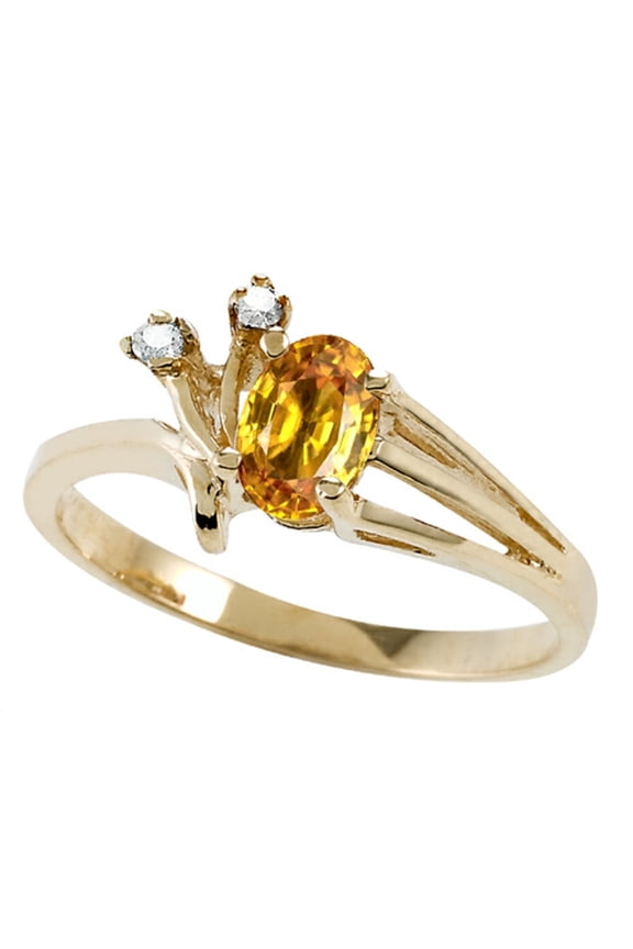 � Genuine Citrine Ring