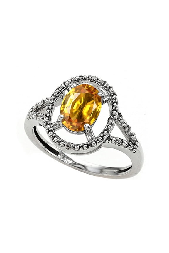 � Genuine Citrine Ring