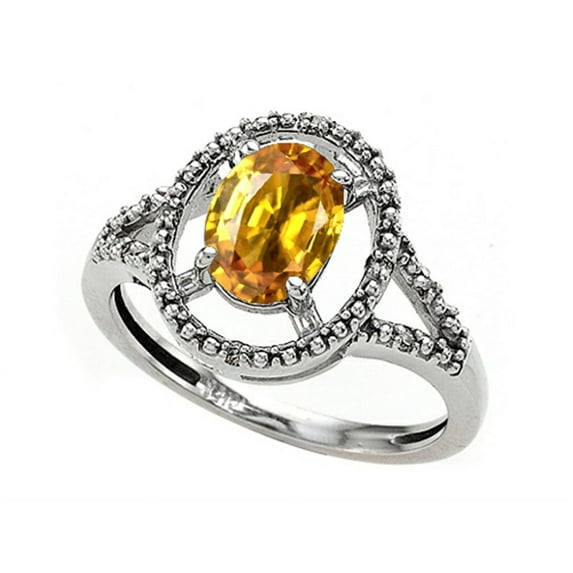 Tommaso Design� Genuine Citrine Ring