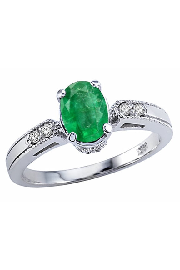 � Genuine Emerald Ring