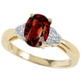 thumbnail image 1 of Tommaso Design� Genuine Garnet Ring, 1 of 9