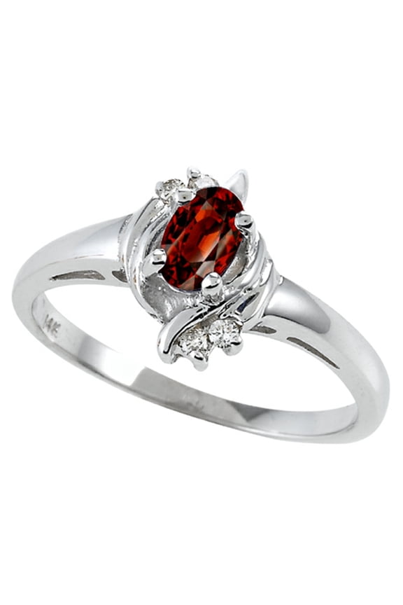 � Genuine Garnet Ring