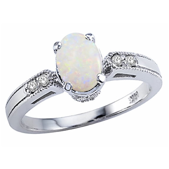 Tommaso Design� Genuine Opal Ring