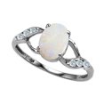 thumbnail image 1 of Tommaso Design� Genuine Oval Opal Ring, 1 of 8