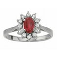 thumbnail image 1 of Tommaso Design� Genuine Ruby Ring, 1 of 8
