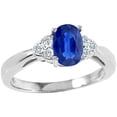 thumbnail image 1 of Tommaso Design� Genuine Sapphire Ring, 1 of 9