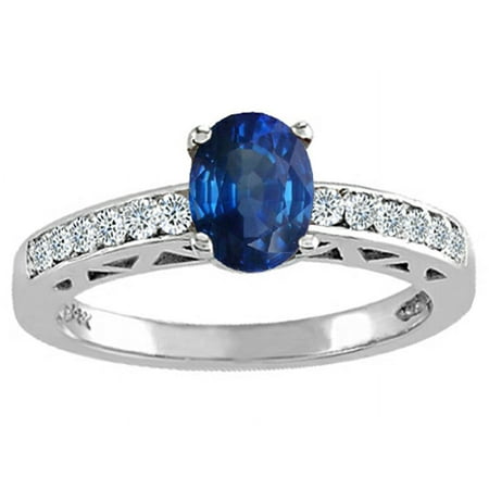 Tommaso Design? Genuine Sapphire Solitaire Engagement Ring