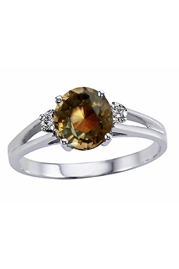 � Genuine Smoky Quartz Ring
