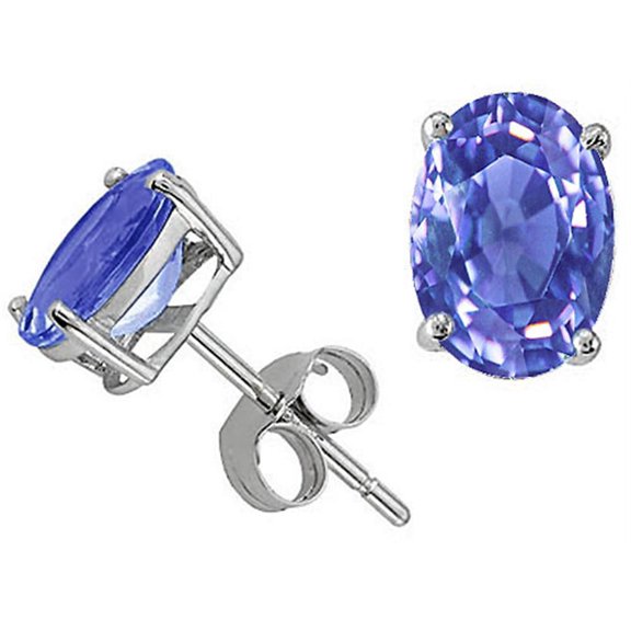 Tommaso Design� Genuine Tanzanite Earrings