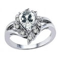 thumbnail image 1 of Tommaso Design� Genuine White Topaz Ring, 1 of 9