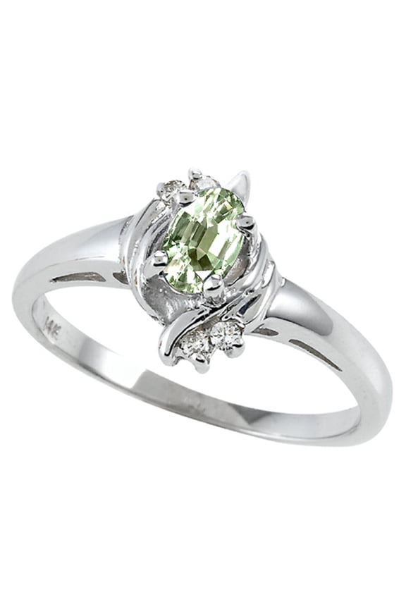 � Green Amethyst Ring