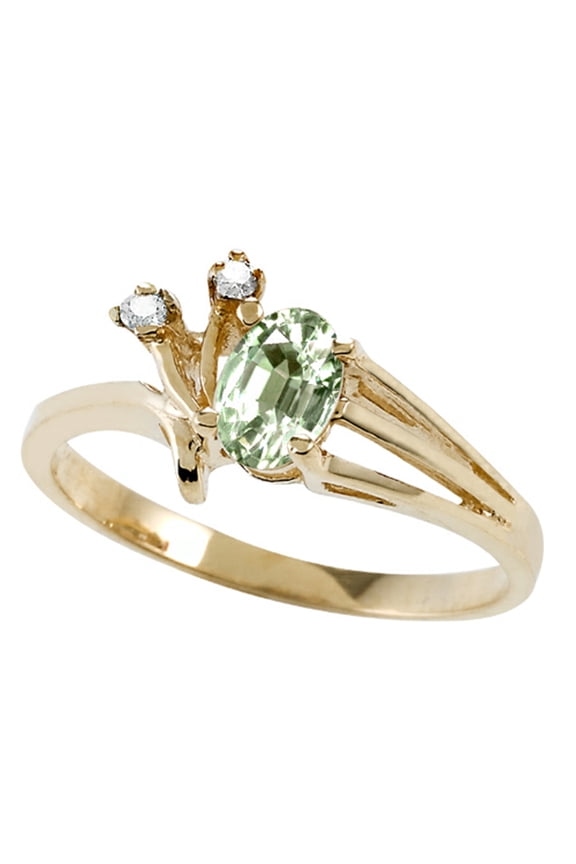 � Green Amethyst Ring