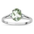 thumbnail image 1 of Tommaso Design� Green Amethyst Ring, 1 of 9