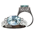 thumbnail image 1 of Tommaso Design� Large Aquamarine Ring, 1 of 9
