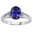 thumbnail image 1 of Tommaso Design� Oval 8x6 mm Genuine Iolite Ring, 1 of 9
