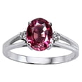 thumbnail image 1 of Tommaso Design� Oval 8x6 mm Genuine Rhodolite Ring, 1 of 9