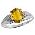 thumbnail image 1 of Tommaso Design� Oval 9x7 mm Genuine Citrine Ring, 1 of 9