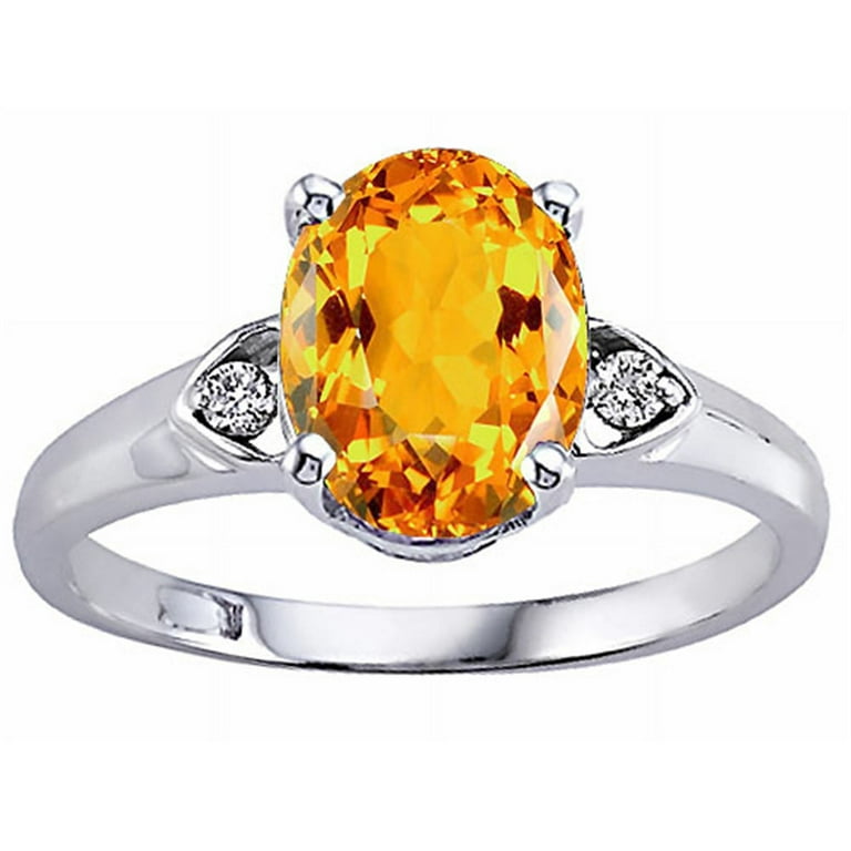Genuine citrine ring shop